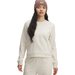 Bluza damska Rival Terry Crew Under Armour - Oatmeal Light Heather/White