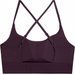 Biustonosz sportowy damski 4FAW23USBAF079 4F - burgund