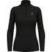 Longsleeve termoaktywny damski Top Turtle Neck Half Zip Merino 200 Odlo