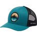 Czapka z daszkiem Mesh Snap Columbia - River Blue, Black, Circular Landscape