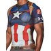 Koszulka Men's Alter Ego Compression SS Suit Under Armour - Captain America