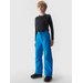 Spodnie narciarskie chłopięce na szelkach TFTRM654 4F - niebieski