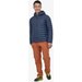 Kurtka puchowa męska Down Sweater Hoody Patagonia - granatowa