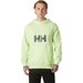 Bluza męska Core Graphic Sweat Hoodie Helly Hansen - washed lime