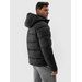 Kurtka puchowa męska TDJAM513 4F - głęboka czerń
