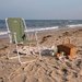 Krzesło ogrodowe, turystyczne, plażowe Marina Outtec - zielone