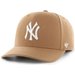 Czapka z daszkiem MLB New York Yankees Cold Zone '47 MVP DP 47 Brand - brown