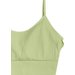 Biustonosz sportowy bezszwowy damski USBAF151 4F - jasna zieleń
