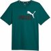 Koszulka męska Essentials+ 2 Colour Logo Tee Puma - turkusowy