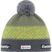 Czapka Star Pompon MÜ SKA Eisbar - multicolor/green/grey