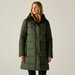 Płaszcz puchowy damski Eryn Regatta - dark khaki/black