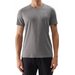 Koszulka męska 4FWSS24TFTSM599 4F - chłodny jasny szary melanż
