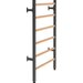 Drabinka gimnastyczna metal-drewno 245x80 cm EH-DG09 Endorfit - czarna