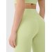 Legginsy damskie TFTIF306 4F - jasna zieleń