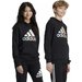 Bluza juniorska G ML Hoodie Adidas - czarna