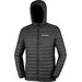 Kurtka puchowa męska Powder Pass Hooded Columbia - dark