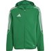 Bluza juniorska Tiro 23 League Windbreaker Adidas - zielony