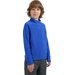 Bluza polarowa chłopięca UFLEM058 4F - kobalt