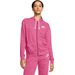 Bluza damska z kapturem Gym Vintage Hoodie Full Zip Nike - pink melange II