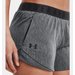 Spodenki damskie Play Up 3.0 Twist Under Armour - szare/czarne