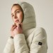 Kurtka puchowa damska Hooded Marizion Regatta - light vanilla