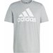 Koszulka męska Essentials Single Jersey Big Logo Adidas - szary