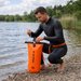 Bojka do pływania, asekuracyjna Dry Bag 15L 2w1 Outtec