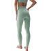 Legginsy damskie TFTIF283 4F - mięta