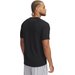 Koszulka męska Tech Print Fill SS Under Armour - Black