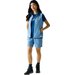 Kamizelka polarowa damska Sweetness II Regatta - washed denim