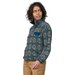 Bluza polarowa damska Lightweight Synchilla Snap-T Fleece Patagonia - niebieski/multikolor