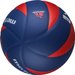Piłka siatkowa NEX Meteor - czerwono-niebieska