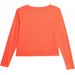 Longsleeve damski 4FSS23TFLOF075 4F - czerwony neon