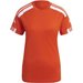 Koszulka damska Squadra 21 Jersey Adidas - pomarańzowy/biały