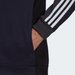 Bluza męska Essentials Colorblock Fleece Full-Zip Adidas - czarny/granat