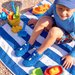 Buty do wody AquaTrek Junior Outtec - niebieskie