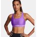Biustonosz sportowy damski Crossback Mid Bra Under Armour - Lavish/White