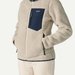 Polar pluszowy damski Classic Retro-X Patagonia - Natural w/New Navy