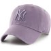 Czapka z daszkiem New York Yankees Clean Up 47 Brand - fioletowy