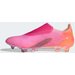 Buty piłkarskie korki X Ghosted+ FG Adidas - różowy/pomarańczowy/czarny