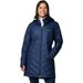 Płaszcz puchowy damski Heavenly Long Hooded Columbia - Navy