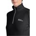 Bluza polarowa damska Taunus Jack Wolfskin - black