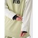 Bluza snowboardowa damska FOB TSOFF289 4F - oliwkowy
