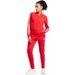 Dres damski Essentials 3-Stripes Adidas - czerwony