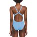 Strój kąpielowy damski HydraStrong Solid Fastback Nike Swim - University Blue