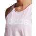 Bezrękawnik, top damski Loungewear Essentials Loose Logo Tank Top Adidas - różowy