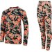 Bielizna termoaktywna juniorska Pow II Baselayer Set Dare2B - orange rust camo print