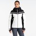 Kurtka narciarska damska Flurry Jacket Dare2B - Black/Blanc de blanc