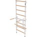 Drabinka gimnastyczna 210x80 cm z drążkiem do ćwiczeń EH-DG06 + DA32 Endorfit - biała