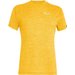 Koszulka męska Puez Melange Dry S/S Tee Salewa - yellow